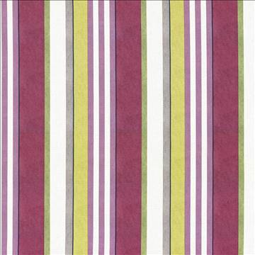 Kasmir Fabrics Edgemere Stripe Damson Fabric 